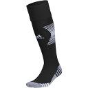 アディダス レディース 靴下 アンダーウェア adidas Team Speed 3 Soccer OTC Socks Black/White