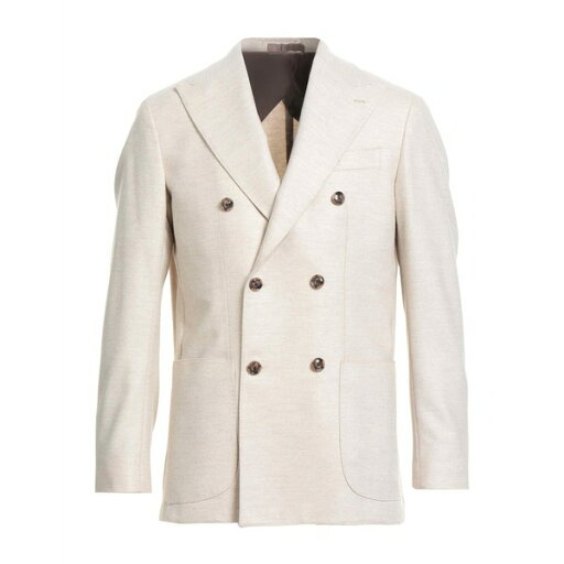 【送料無料】 バルバナポリ メンズ ジャケット&ブルゾン アウター Blazers Beige 【送料無料】 バルバナポリ メンズ ジャケット&ブルゾン アウター Blazers Beige