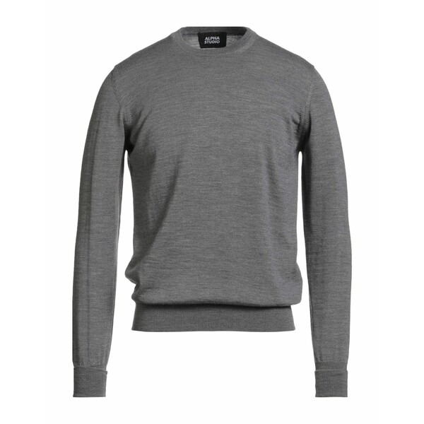  アルファス テューディオ メンズ ニット&セーター アウター Sweaters Grey