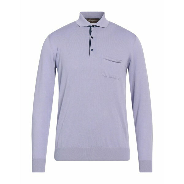 【送料無料】 ドリアーニ メンズ ニット&セーター アウター Sweaters Purple