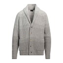 【送料無料】 ブリオーニ メンズ カーディガン アウター Cardigans Grey