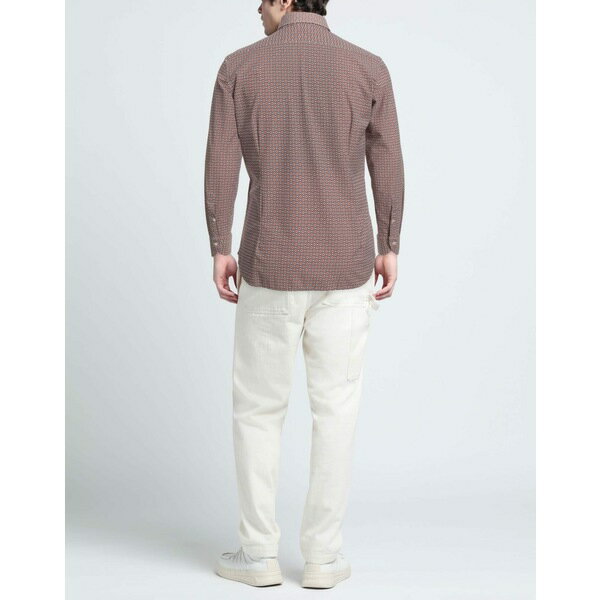 【送料無料】 ハリー ブルック メンズ シャツ トップス Shirts Brown