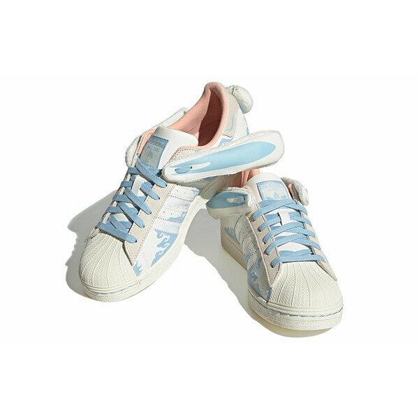 adidas アディダス メンズ スニーカー 【adidas originals Superstar Papercut x Melting Sadness 'White Blue' ID9471】 サイズ US_7(25.0cm)