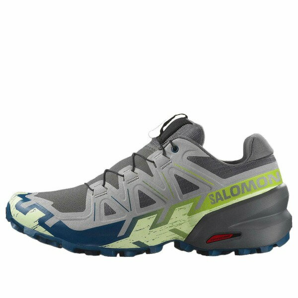 SALOMON サロモン メンズ スニーカー 【SALOMON Speedcross 6 'Castlerock Lime Cream' 478109】 サイズ US_9(27.0cm)(4)