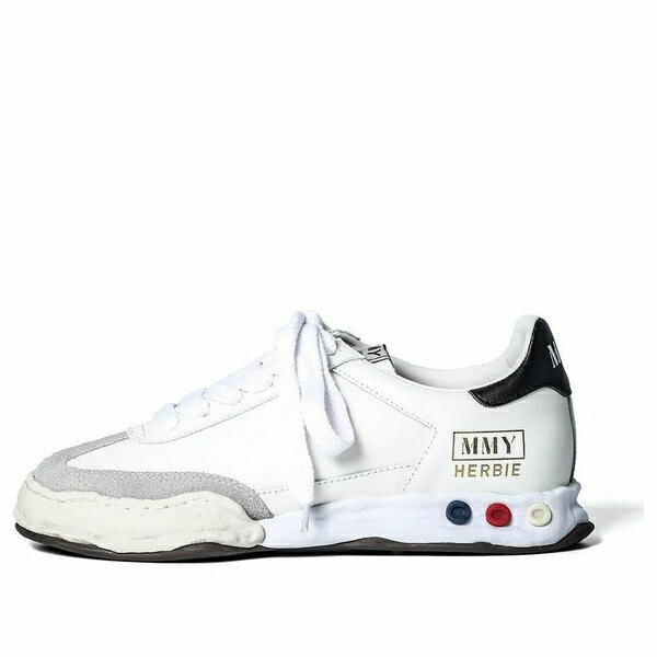 Maison MIHARA YASUHIRO ミハラヤスヒロ メンズ スニーカー 【Maison MIHARA YASUHIRO HERBIE OG Sole Leather Low-top Sneaker 'White' A09FW702-WHT】 サイズ US_9(27.0cm)