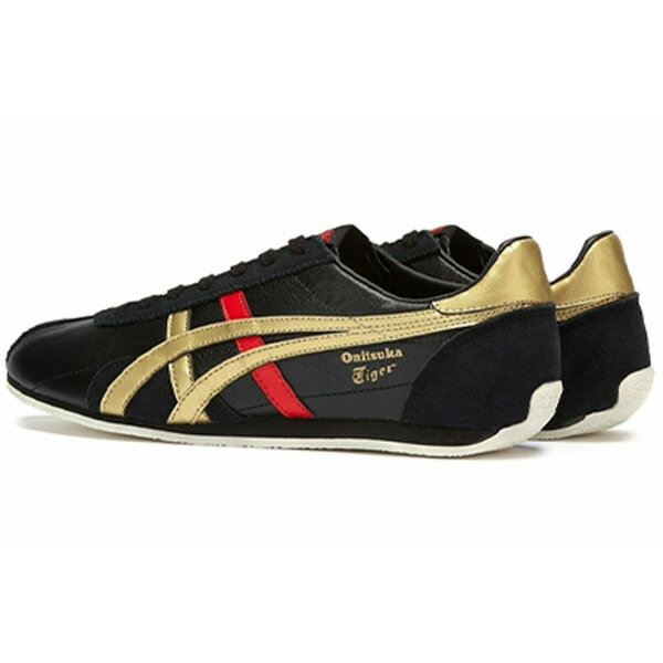 Onitsuka Tiger オニツカタイガー メンズ スニーカー 【Onitsuka Tiger Runspark 'Black Gold Red' 1183B480-001】 サイズ US_8.5(26.5cm)