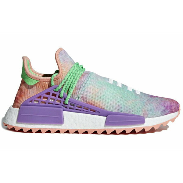 adidas アディダス メンズ スニーカー 【adidas x Pharrell NMD 'Chalk Coral Flash Green-Lab Purple' AC7034】 サイズ US_9(27.0cm)