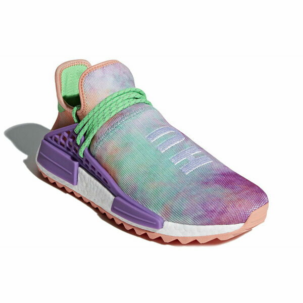 adidas アディダス メンズ スニーカー 【adidas x Pharrell NMD 'Chalk Coral Flash Green-Lab Purple' AC7034】 サイズ US_9(27.0cm)