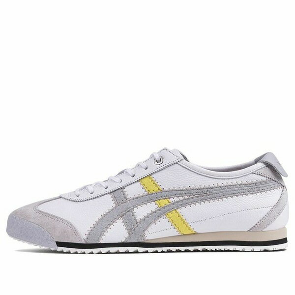 Onitsuka Tiger オニツカタイガー メンズ スニーカー 【Onitsuka Tiger Mexico 66 SD 'White Mid Grey' 1183B846-101】 サイズ US_M_4