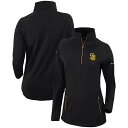 コロンビア レディース ジャケット＆ブルゾン アウター San Diego Padres Columbia Women's OmniWick Outward Nine QuarterZip Pullover Top Black