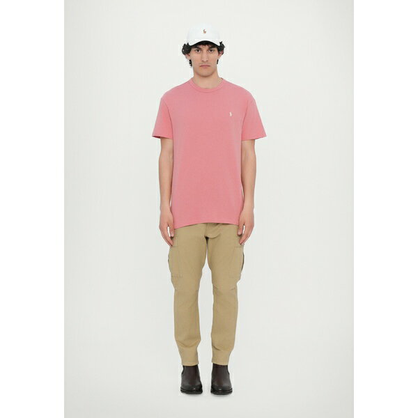 ラルフローレン メンズ Tシャツ トップス CLASSIC FIT JERSEY CREWNECK T-SHIRT - Basic T-shirt - desert rose