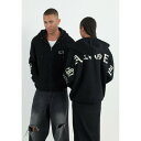 ユアターン メンズ サンダル シューズ TEDDY JACKET UNISEX - Fleece jacket - black
