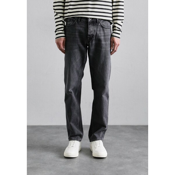 タイガー オブ スウェーデン メンズ デニムパンツ ボトムス MARTY - Straight leg jeans - black