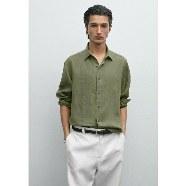 楽天astyマッシモ ドゥッティ メンズ サンダル シューズ REGULAR FIT - Shirt - mottled green