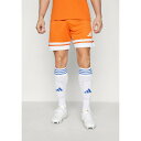 アディダス メンズ サンダル シューズ SQUADRA 25 - Sports shorts - team orange/white