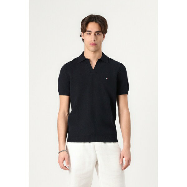 トミー ヒルフィガー メンズ サンダル シューズ Polo shirt - desert sky