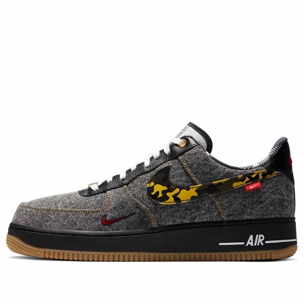 Nike ナイキ メンズ スニーカー エアフォース 【Nike Air Force 1 Low 'Camo Denim Remix' DB1964-001】 サイズ US_7.5(25.5cm)