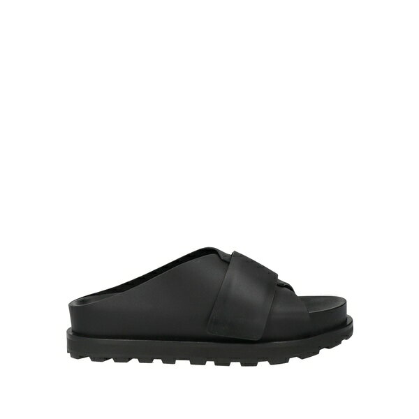 【送料無料】 ジル・サンダー メンズ サンダル シューズ Sandals Black