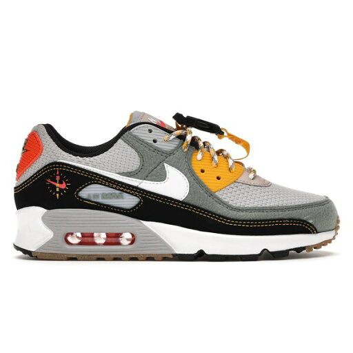 Nike ナイキ メンズ スニーカー 【Nike Air Max 90 Buckle Spiral Sage】 サイズ US_8(26.0cm) Spiral Sage/Black-University Gold-White Nike ナイキ メンズ スニーカー 【Nike Air Max 90 Buckle Spiral Sage】 サイズ US_8(26.0cm) Spiral Sage/Black-University Gold-White