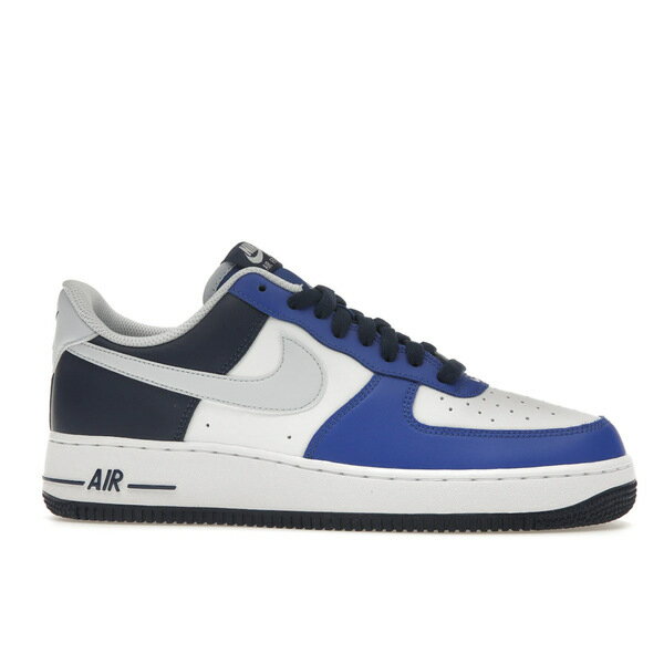 Nike ナイキ メンズ スニーカー 【Nike Air Force 1 Low '07 LV8 Game Royal Navy】 サイズ US_11.5(29.5cm) White/Football Grey/Game Royal/Midnight Navy