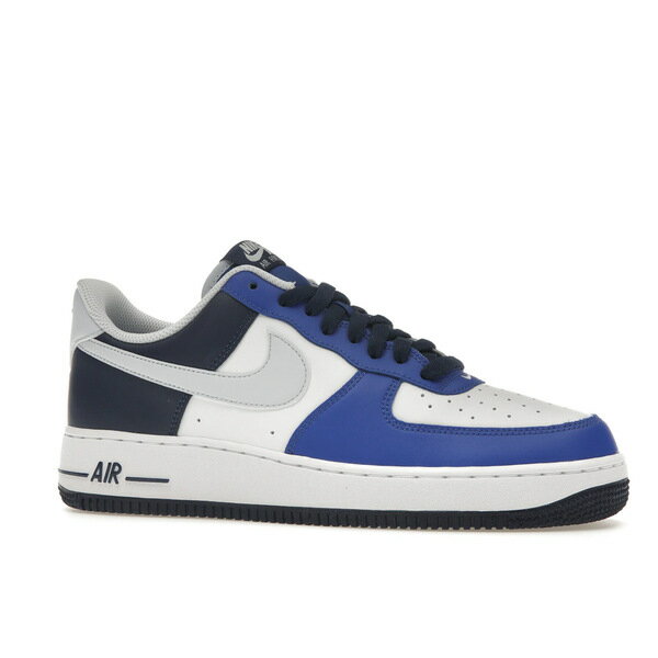 Nike ナイキ メンズ スニーカー 【Nike Air Force 1 Low '07 LV8 Game Royal Navy】 サイズ US_11.5(29.5cm) White/Football Grey/Game Royal/Midnight Navy