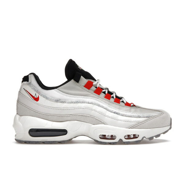 Nike ナイキ メンズ スニーカー 【Nike Air Max 95 Light Bone Habanero Red】 サイズ US_M_15 Light Bone/Black/Ghost Green/Habanero Red