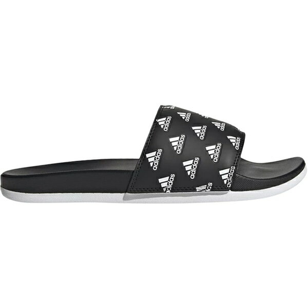 adidas アディダス メンズ スニーカー 【adidas Adilette Comfort Slides Print Core Black Cloud White】 サイズ US_12(30.0cm) Core Black/Cloud White/Cloud White
