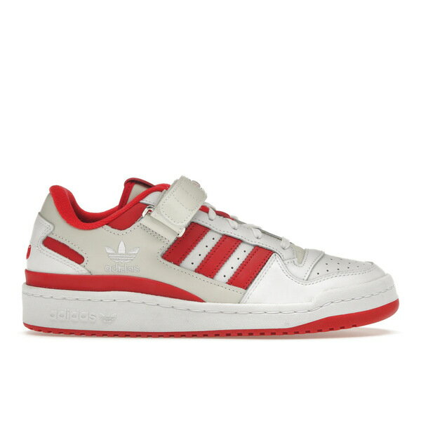 adidas アディダス メンズ スニーカー 【adidas Forum 84 Low Trap Kitchen】 サイズ US_6.5(24.5cm) Cloud White/Cloud White/Vivid Red