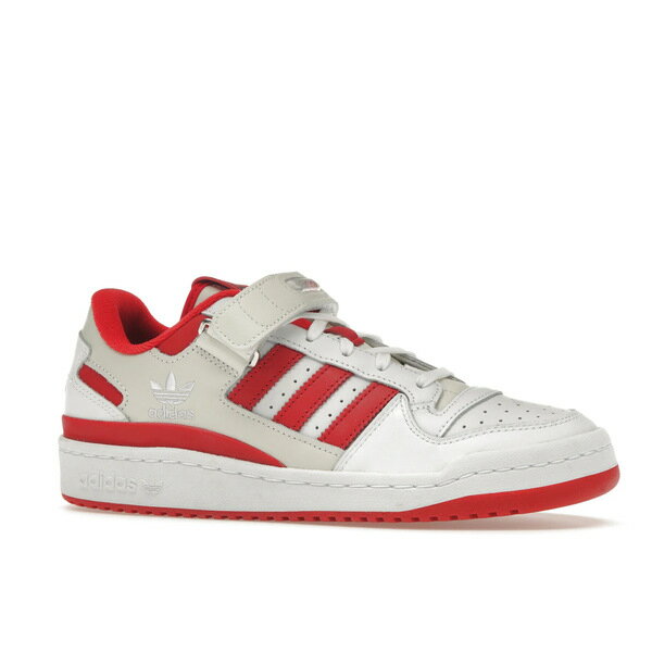 adidas アディダス メンズ スニーカー 【adidas Forum 84 Low Trap Kitchen】 サイズ US_6.5(24.5cm) Cloud White/Cloud White/Vivid Red