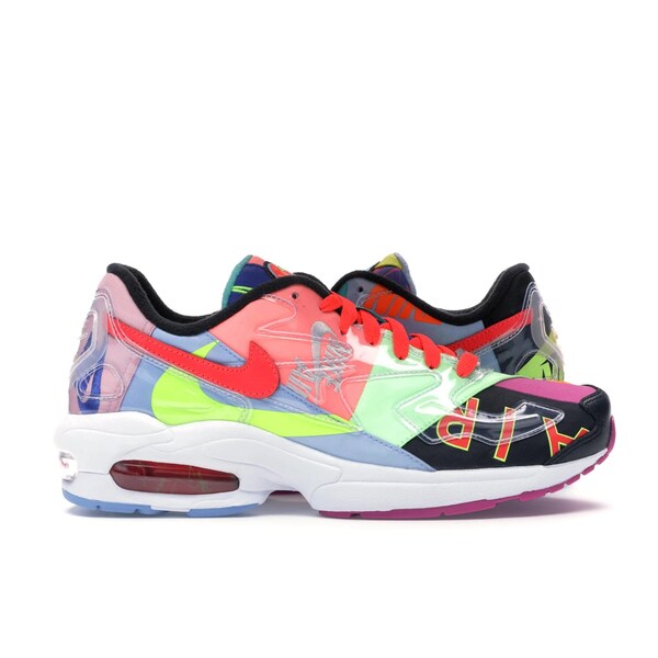 Nike ナイキ メンズ スニーカー 【Nike Air Max 2 Light atmos】 サイズ US_9.5(27.5cm) Black/Bright Crimson
