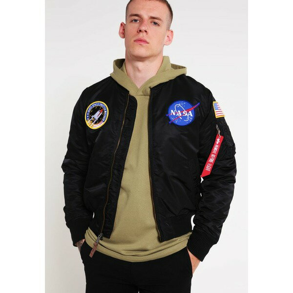 եȥ꡼  㥱åȡ֥륾  MA-1 VF NASA - Bomber Jacket - black