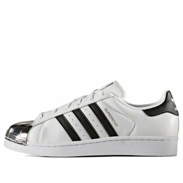 adidas アディダス レディース スニーカー White/Black/Silver Metallic 【(WMNS) adidas Superstar 'Metal Toe' BB5114】 サイズ US_7(24.0cm)