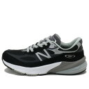 New Balance ニューバランス レディース スニーカー Black/White 【(WMNS) New Balance 990v6 'Made in USA Black Grey White' W990BK6】 サイズ US_W_10.5(4)