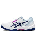 ASICS アシックス レディース スニーカー WHITE/BLUE 【(WMNS) ASICS Gel Task 3 'White Dive Blue' 1072A082-101】 サイズ US_8(25.0cm)