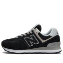 New Balance ニューバランス レディース スニーカー Black/Gray 【(WMNS) New Balance 574 Core Pack 'Black White' WL574EVB】 サイズ US_9.5(26.5cm)