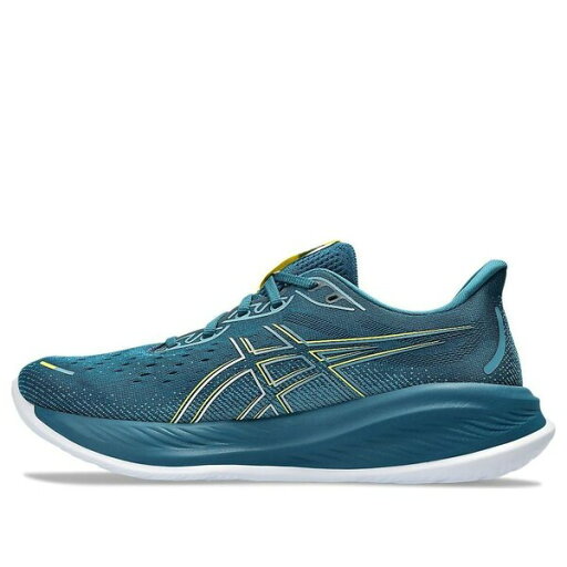ASICS アシックス メンズ スニーカー 【ASICS GEL-Cumulus 26 'Evening Teal Bright Yellow' 1011B792-400】 サイズ US_10.5(28.5cm) ASICS アシックス メンズ スニーカー 【ASICS GEL-Cumulus 26 'Evening Teal Bright Yellow' 1011B792-400】 サイズ US_10.5(28.5cm)