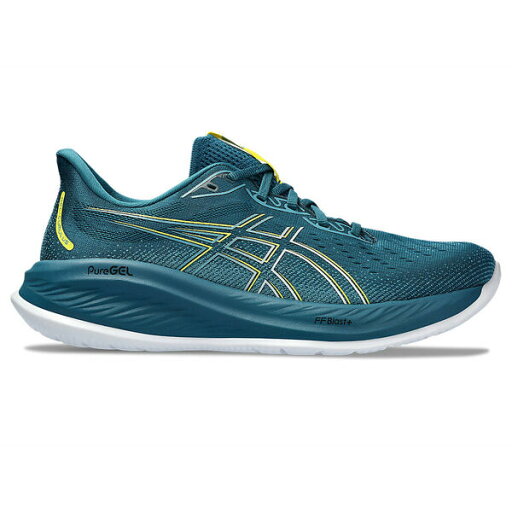 ASICS アシックス メンズ スニーカー 【ASICS GEL-Cumulus 26 'Evening Teal Bright Yellow' 1011B792-400】 サイズ US_10.5(28.5cm)