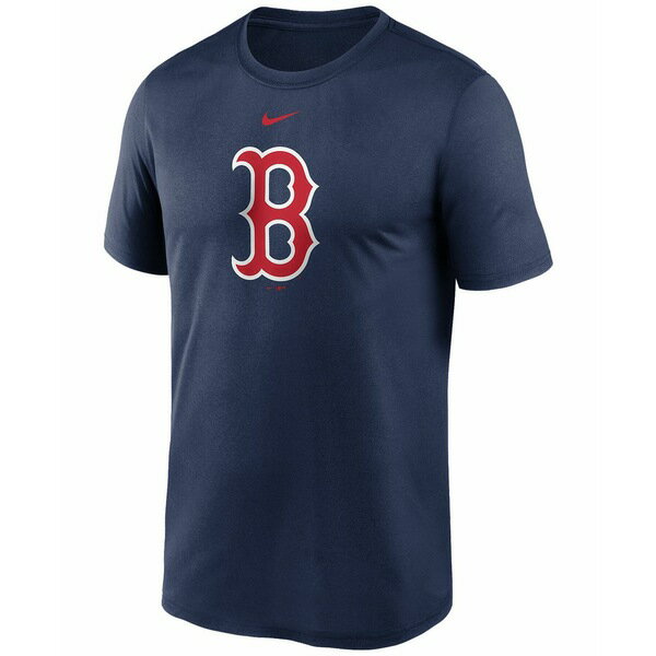 ナイキ メンズ Tシャツ トップス Boston Red Sox Men's Logo Legend T-Shirt Navy