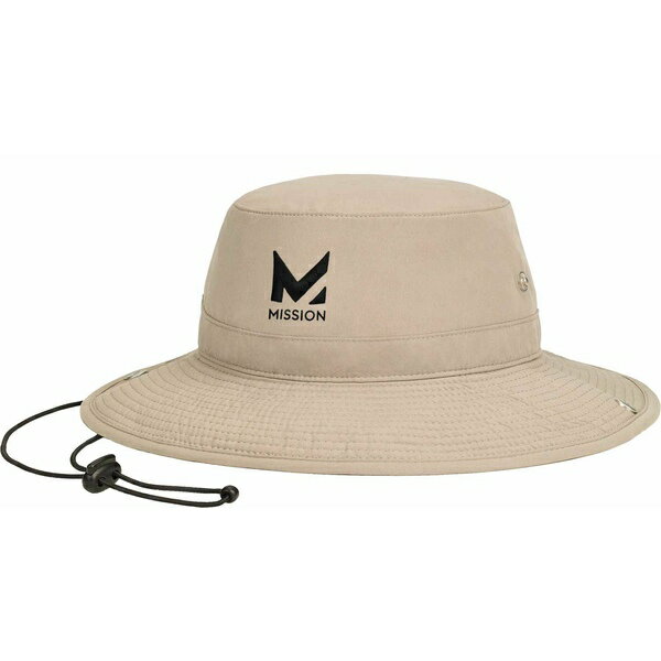 ~bV fB[X Xq ANZT[ MISSION HydroActive Cooling Bucket Hat Khaki