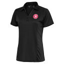 アンティグア レディース ポロシャツ トップス Vancouver Canadians Antigua Women's Tribute Polo Charcoal