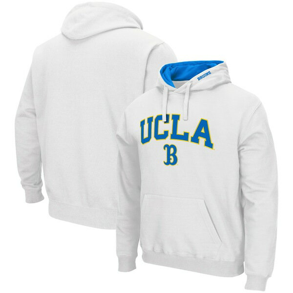   ѡåȥ  UCLA Bruins Colosseum Arch &Logo 3.0 Pullover Hoodie White
