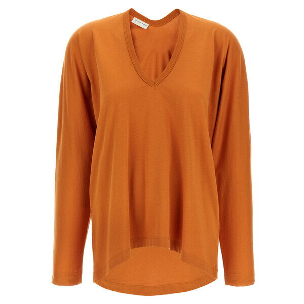 ドリス・ヴァン・ノッテン レディース Tシャツ トップス 'hena Bis' T-shirt Orange