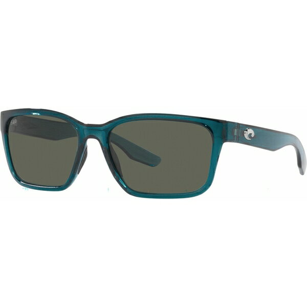 コスタデルマール メンズ サングラス・アイウェア アクセサリー Costa Del Mar Palmas Polarized Sunglasses Teal/Gray