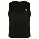 【送料無料】 デアツービー レディース Tシャツ トップス Meditate Crop Top Black