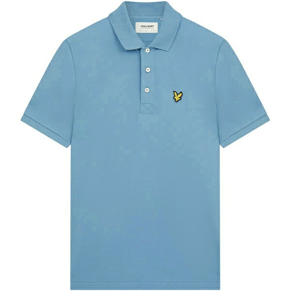 ̵ 饤륢ɥå  ݥ ȥåץ Basic Short Sleeve Polo Shirt Skip Blue W825