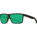コスタデルマール メンズ サングラス・アイウェア アクセサリー Costa Del Mar Rinconcito 580G Polarized Sunglasses Matte Tortoise/Green Mirror(4)