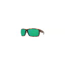 コスタデルマール メンズ サングラス・アイウェア アクセサリー Costa Del Mar Reefton Blackout Mirror 580G Polarized Sunglasses Tortoise/Green(4)