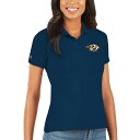 アンティグア レディース ポロシャツ トップス Nashville Predators Antigua Women's Legacy Pique Polo Navy