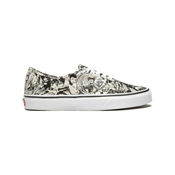 バンズ メンズ スニーカー シューズ Vans x Marvel Authentic sneakers Black White Almond