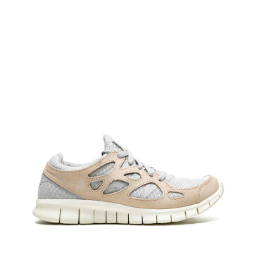 ナイキ メンズ スニーカー シューズ Free Run 2 パネル スニーカー cool grey/beige